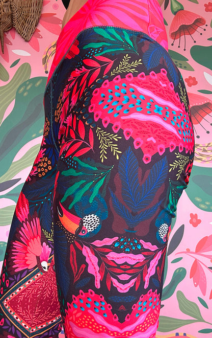 Calzas Ilustradas Estampado Pequeño