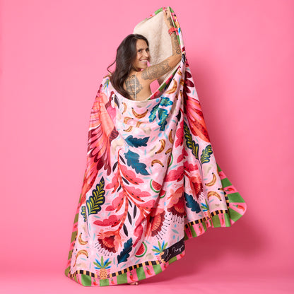 Mantita Papagayo Rosa