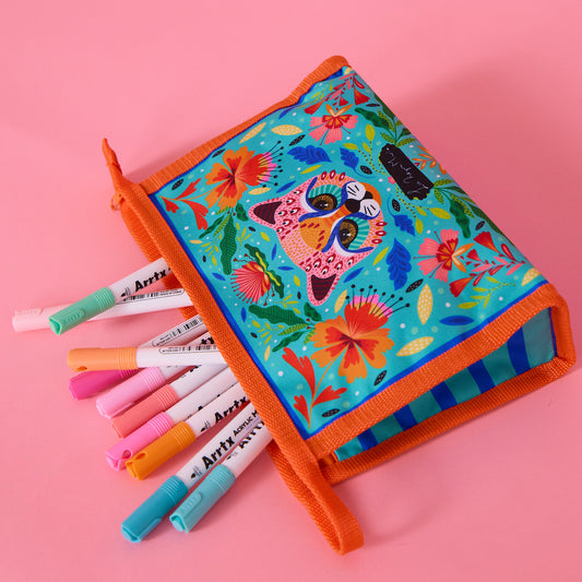 Estuche Gato Rosa