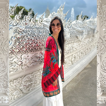 Kimono Gasa Verano Palmera