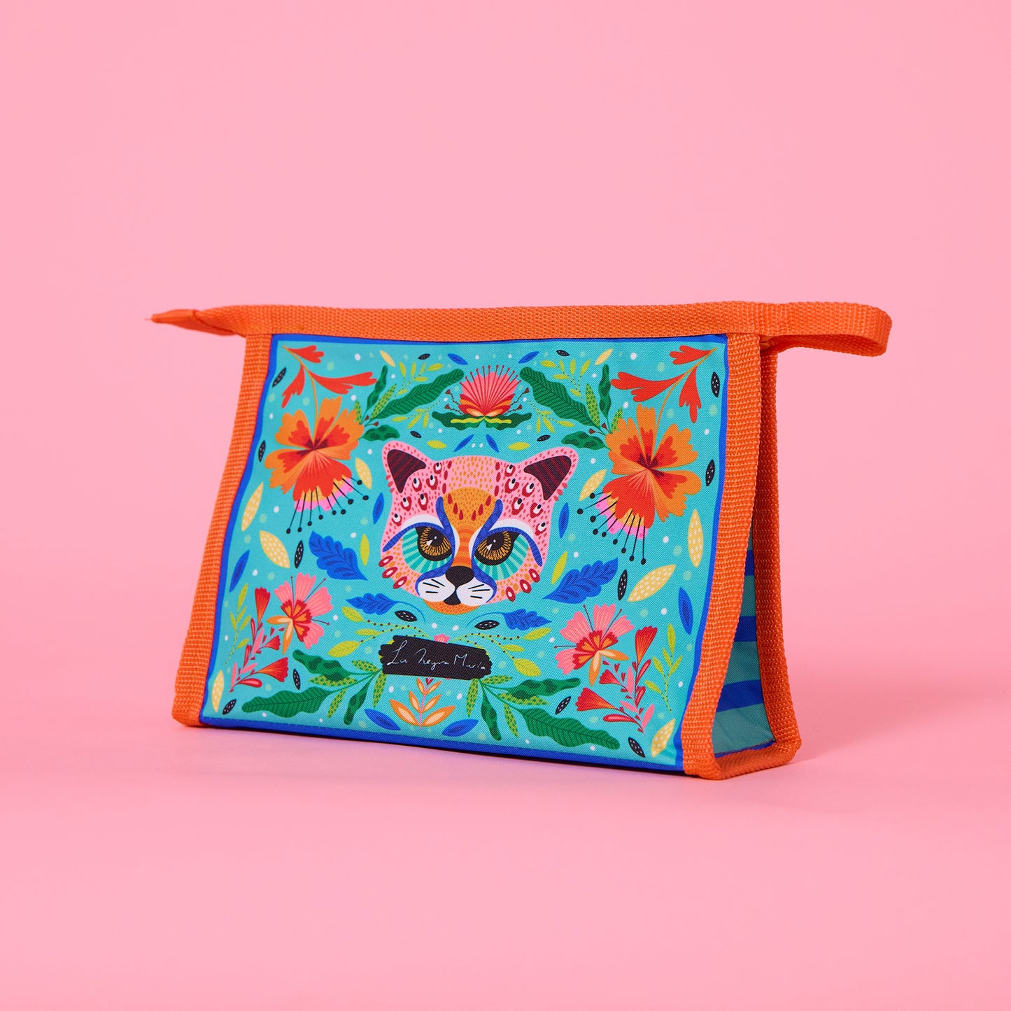 Estuche Gato Rosa