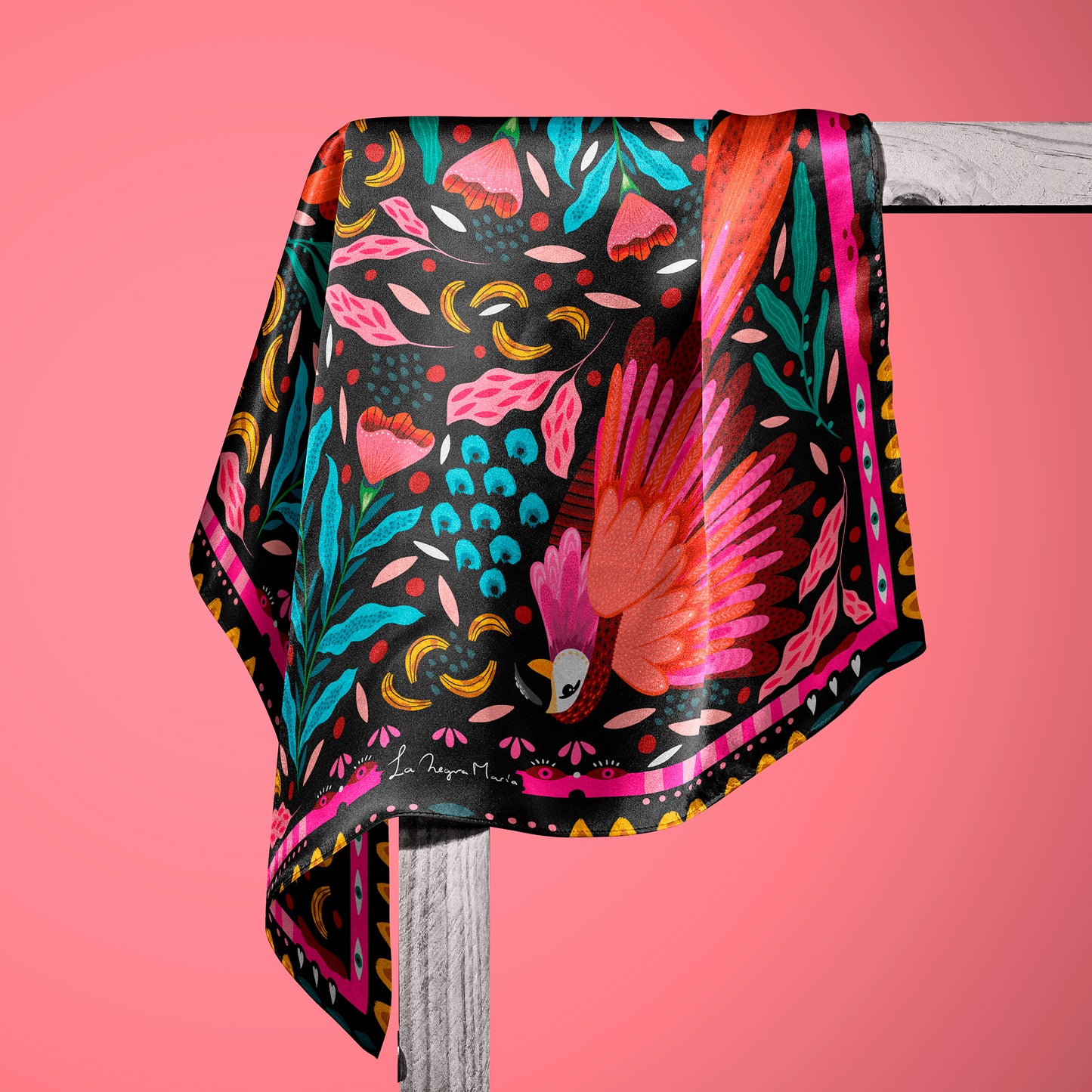 Pañuelo Papagayo Negro