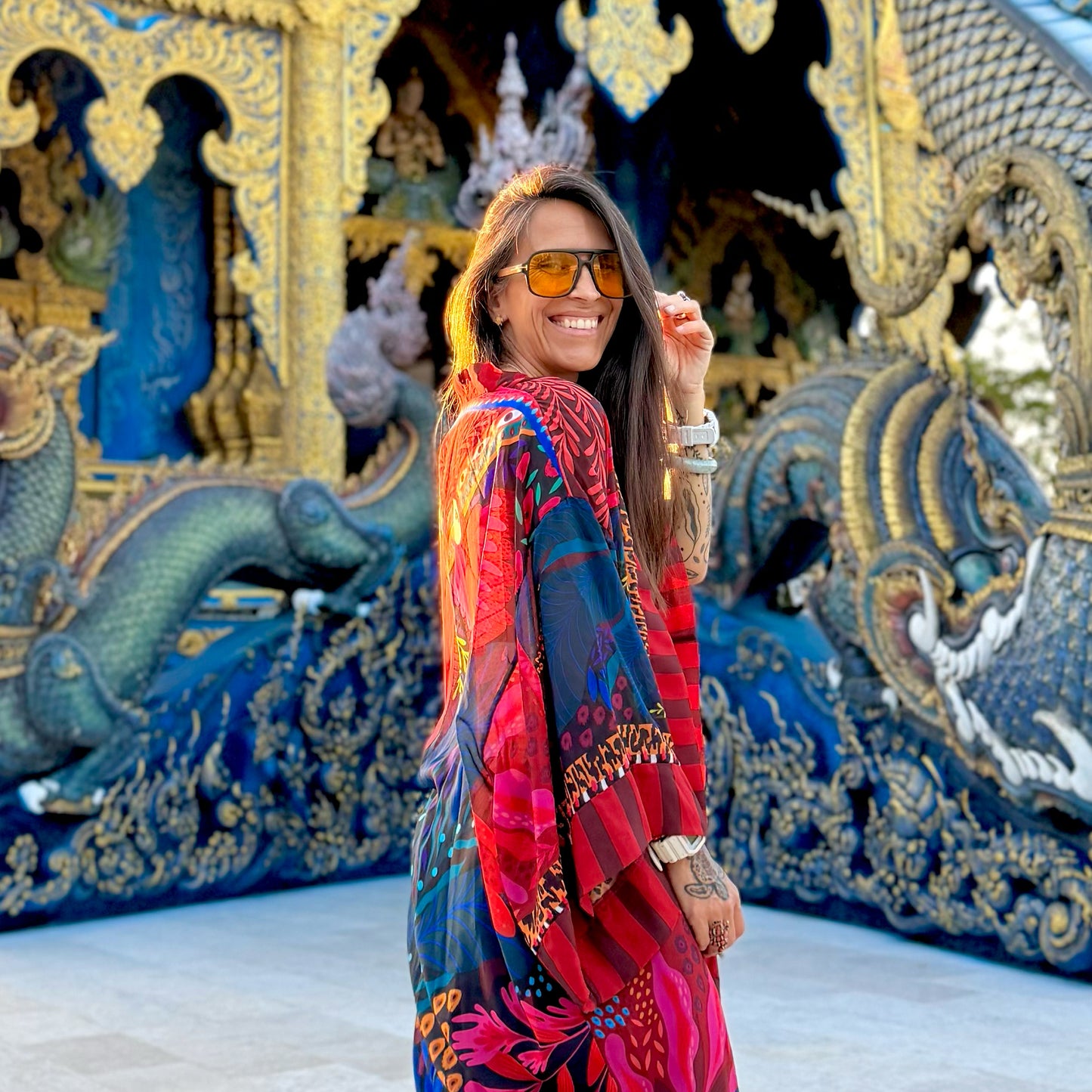 Kimono Gasa Verano Papagayo