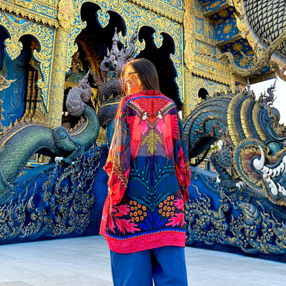 Kimono Gasa Verano Papagayo