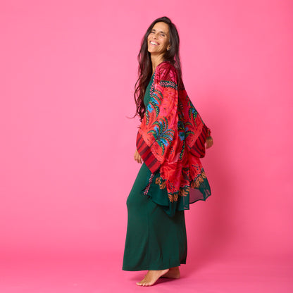 Kimono Gasa Verano Palmera
