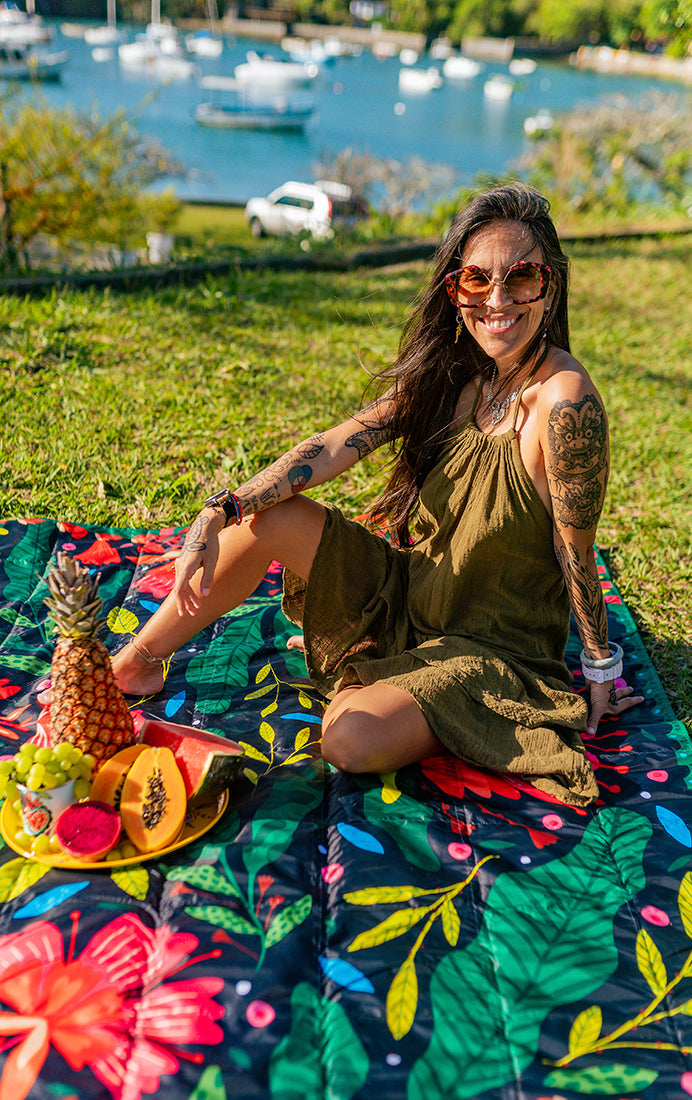 Mantita Picnic Flor