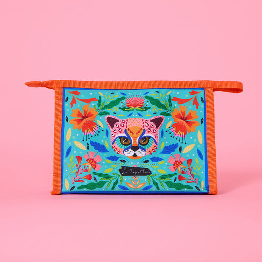 Estuche Gato Rosa
