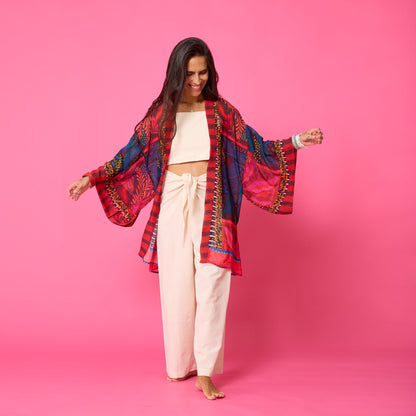 Kimono Gasa Verano Papagayo