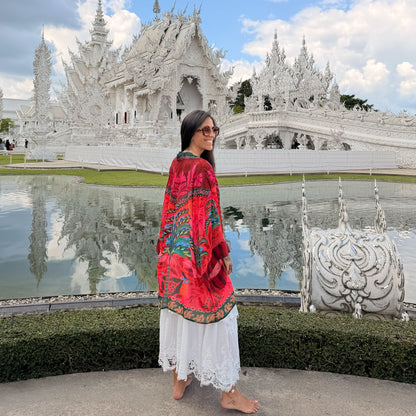 Kimono Gasa Verano Palmera