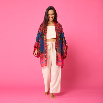 Kimono Gasa Verano Papagayo