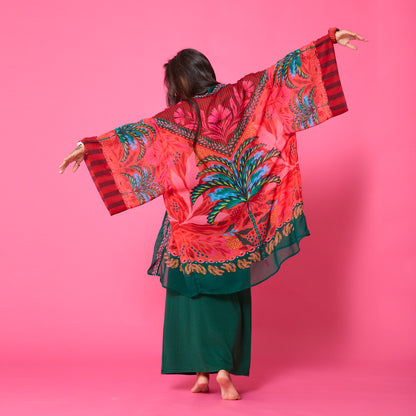 Kimono Gasa Verano Palmera