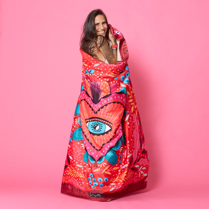 Mantita Corazón
