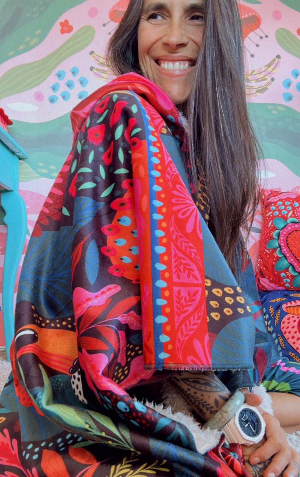 Poncho Sherpa Papagayo