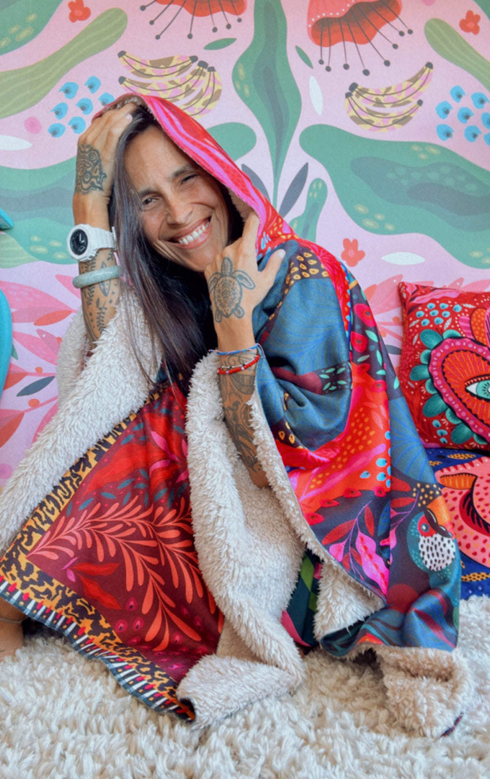Poncho Sherpa Papagayo