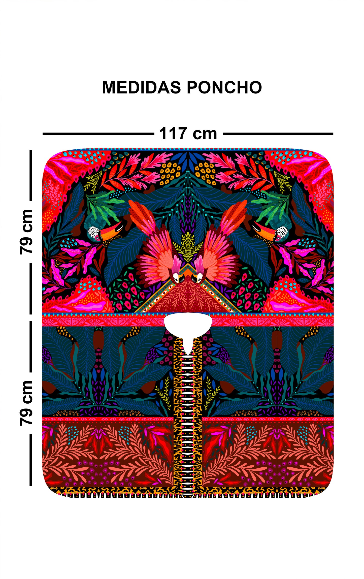 Poncho Sherpa Papagayo