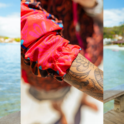 Cortavientos Reversible Animal Print