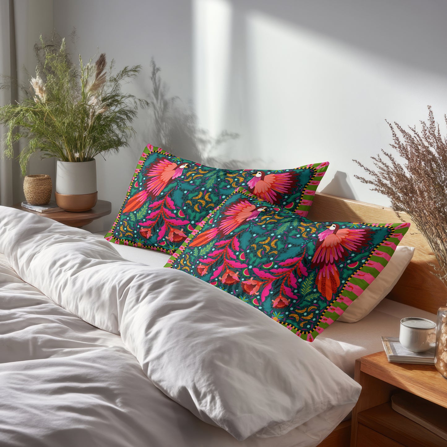 Funda Almohada Azul