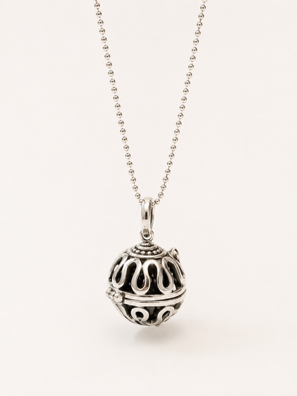 Collar Canasto Onix Negro