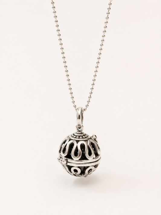 Collar Canasto Onix Negro