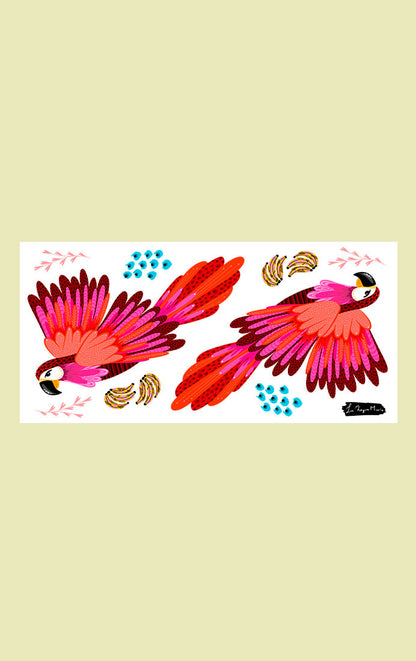 Sticker Papagayo