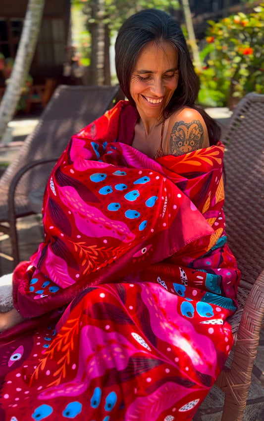 Mantita Corazón