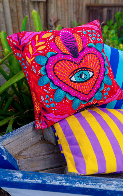 Funda Cojín Corazón