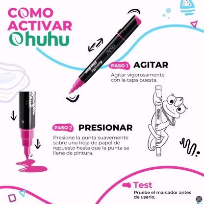 Estuche 30 Lápices Acrílicos