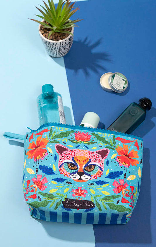 Estuche Lápices Gato Rosa