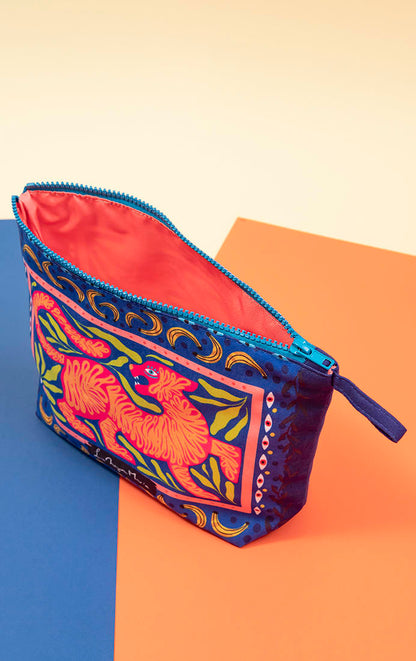 Estuche Lápices Tigre Azul