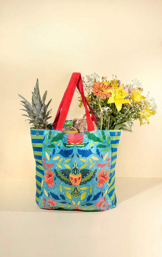 Tote Pajarito + lettering
