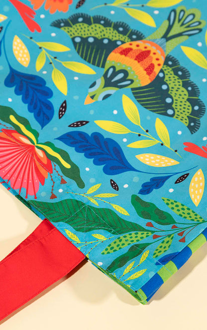 Tote Pajarito + lettering