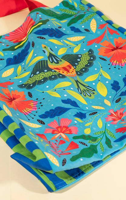 Tote Pajarito + lettering