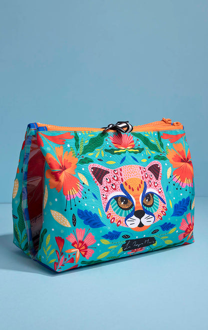 Estuche Doble Atómico Gato Pajarito