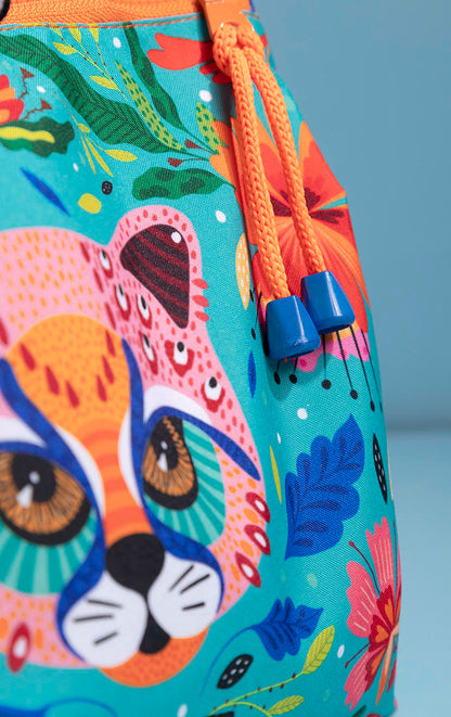 Estuche Doble Atómico Gato Pajarito