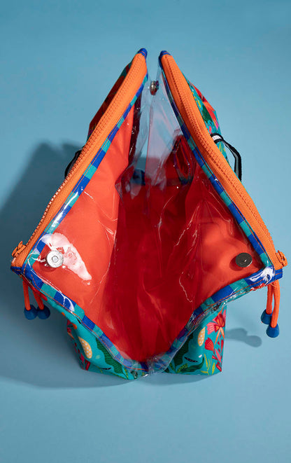 Estuche Doble Atómico Gato Pajarito