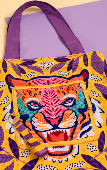 Tote Estuche Amarilla
