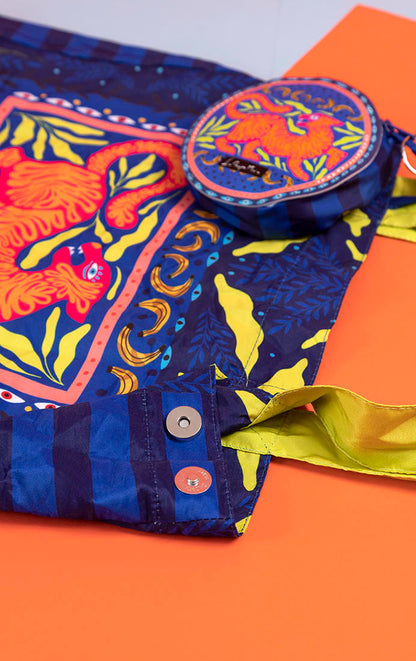 Tote Pocket Azul