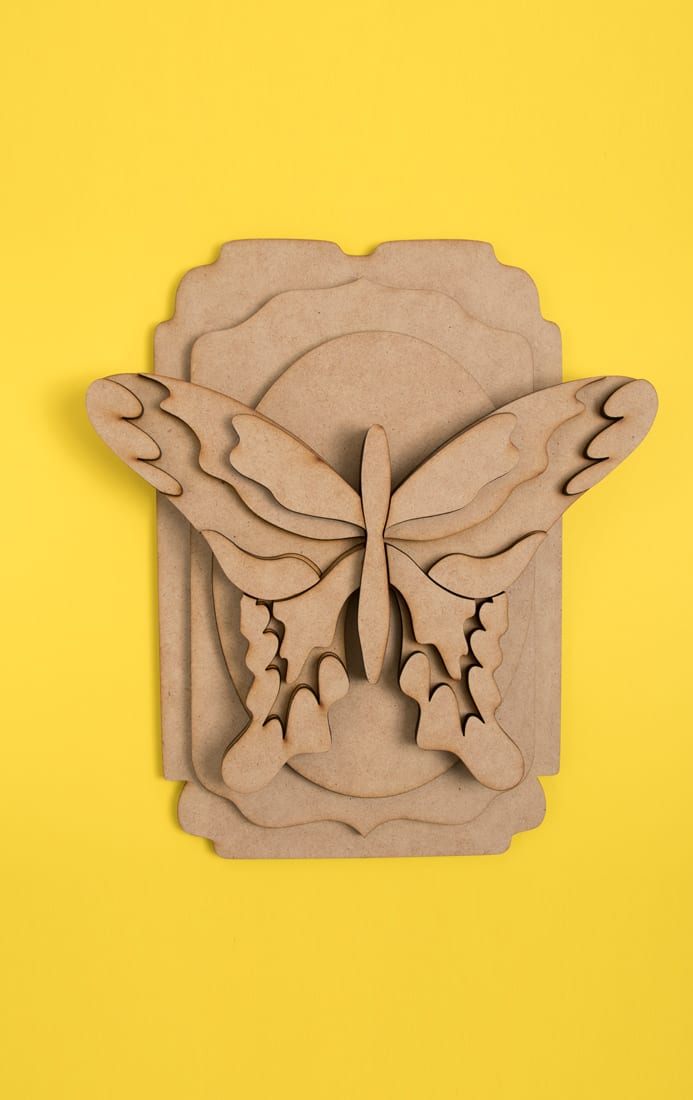 Mariposa Madera