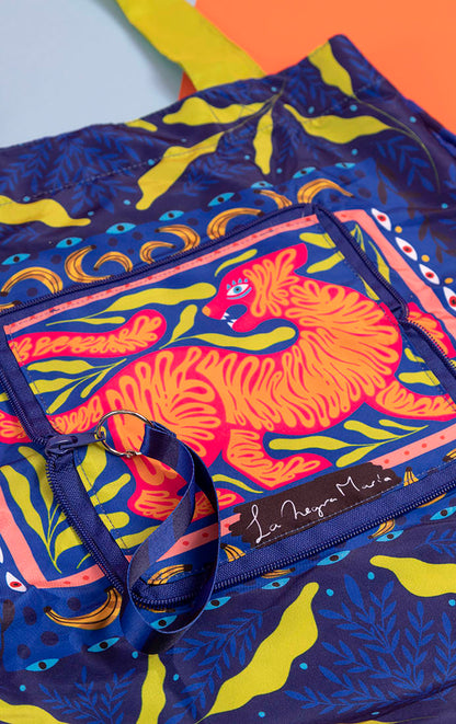 Tote Estuche Azul