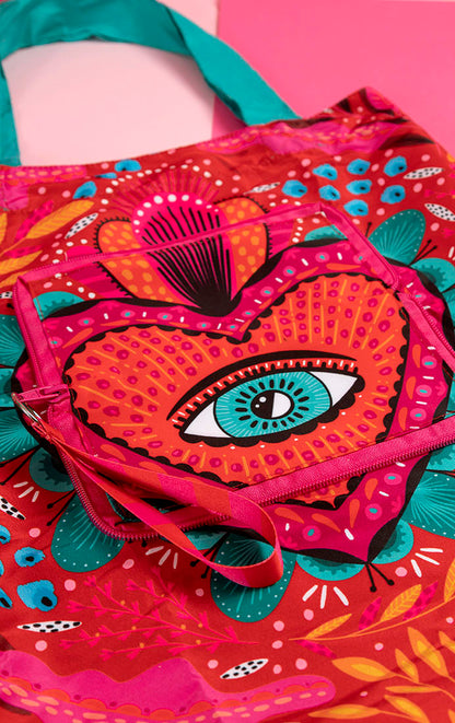 Tote Estuche Roja