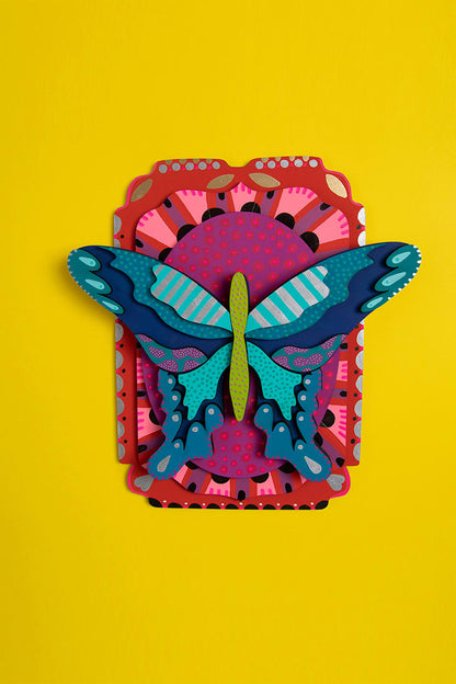 Mariposa Madera