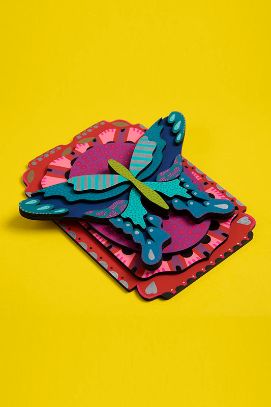 Mariposa Madera