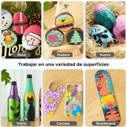 Estuche 30 Lápices Acrílicos