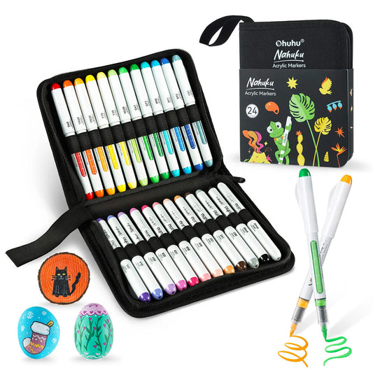 Estuche 24 Lápices Acrílicos