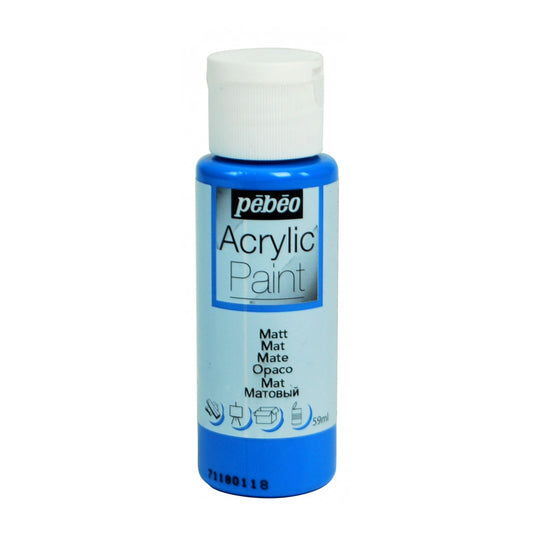 ACRYLIC PAINT AZUL MAR MATE